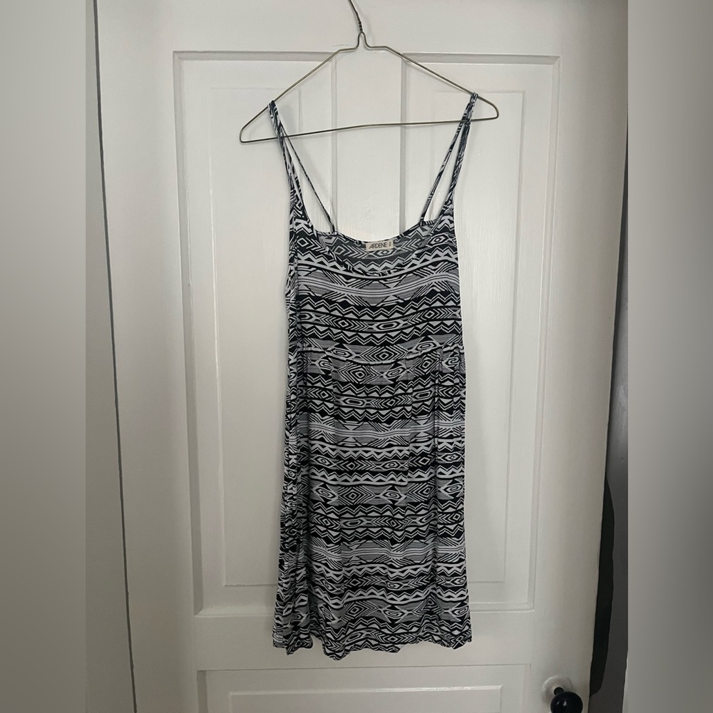 Ardene Monochrome Geometric Dress
